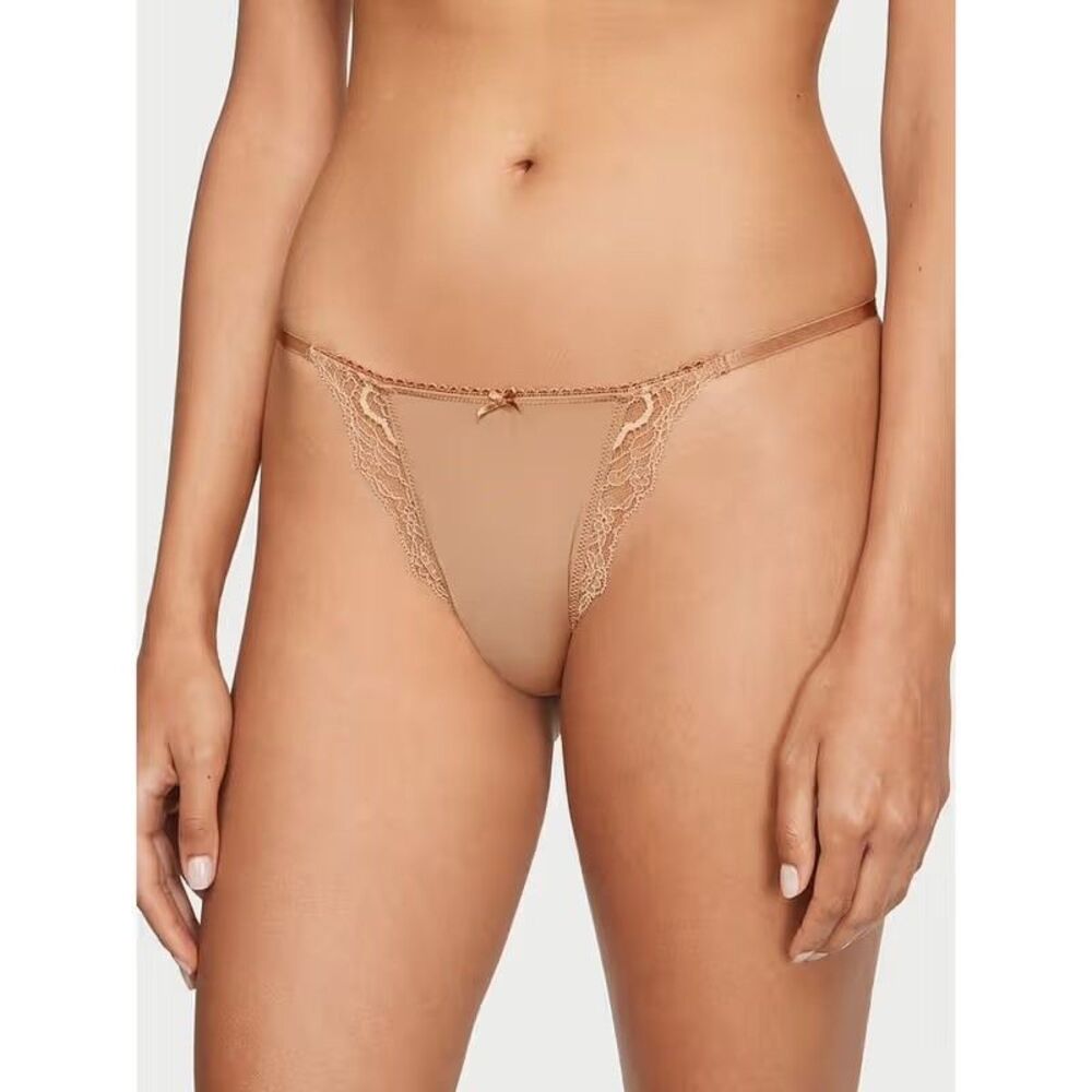 Victoria's Secret Women's NWT 2 pc Dream Angels Mini String Bikini Panty size S